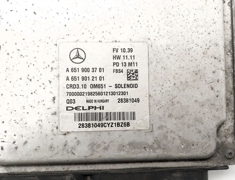 MERCEDES-BENZ E-Class W212/S212/C207/A207 (2009-2016) Moottorin ohjausyksikkö ECU A6519003701,A9519012101 28582358