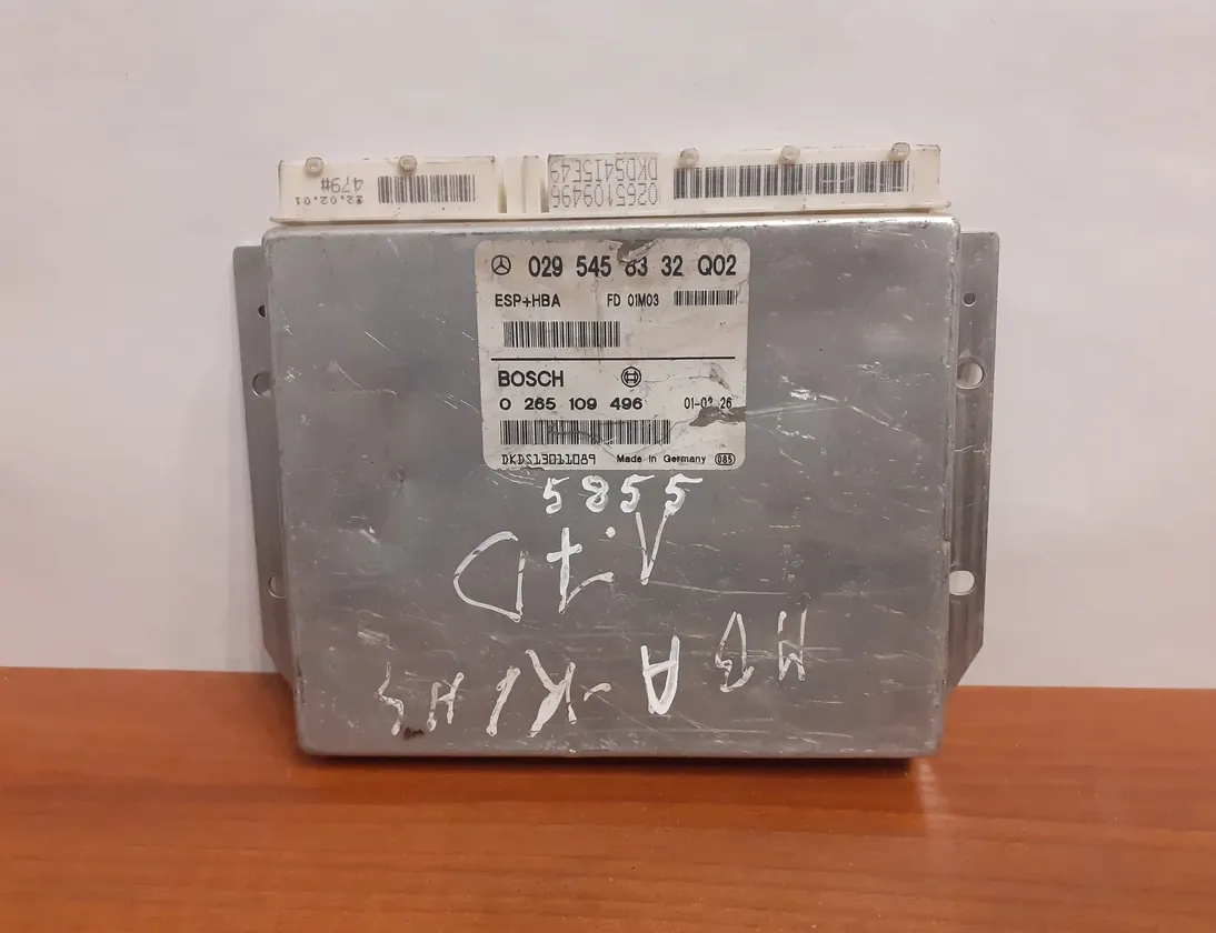 MERCEDES-BENZ A-Class W168 (1997-2004) ABS ohjausyksikkö 0265109496,#5855,0295458332 13796323