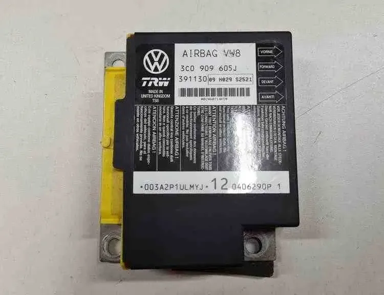VOLKSWAGEN Passat B7 (2010-2015) SRS-ohjausyksikkö 3C0909605J,391130,09H029S2521 32713571