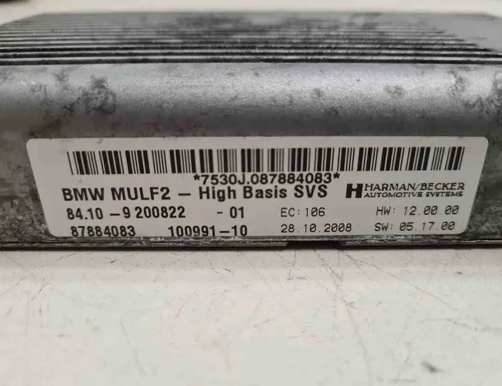 BMW 3 Series E90/E91/E92/E93 (2004-2013) Bluetooth-ohjausyksikkö 10099110,9200822,87884083,7530J087884083,84109200822 32717732