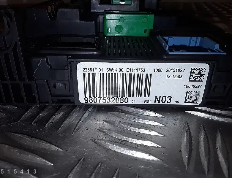 FORD Transit 4 generation (2013-2024) Sulakekaappi 9807532080 33473789