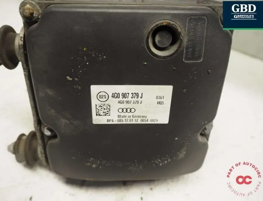 AUDI A7 C7/4G (2010-2020) ABS ohjausyksikkö 4g0907379j,4g0614517s 30876108