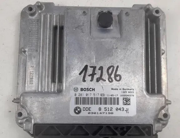 BMW 3 Series E90/E91/E92/E93 (2004-2013) Moottorin ohjausyksikkö ECU 8512043 31937415