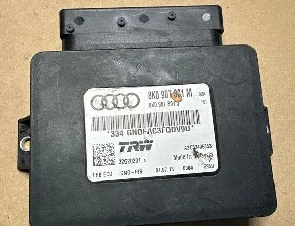AUDI Q5 8R (2008-2017) Käsijarrun ohjausyksikkö 8K0907801N,8K0907801M,8K0907601M,A2C53406353 32208551