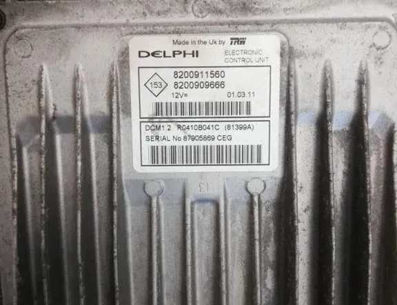 NISSAN NV200 1 generation (2009-2023) Moottorin ohjausyksikkö ECU R0410B041C,8200911560 33394130