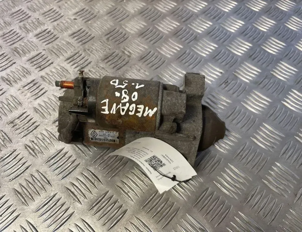 RENAULT Megane 2 generation (2002-2012) Käynnistysmoottori 8200584675A 31578547