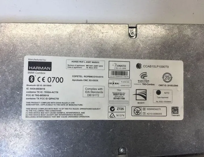 BMW 5 Series F10/F11 (2009-2017) Bluetooth-ohjausyksikkö 8410925173701,9251737 21450091