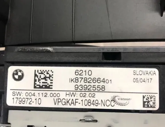 BMW 5 Series G30/G31 (2016-2023) Nopeusmittari 9392558,17997210,87826640 34995683