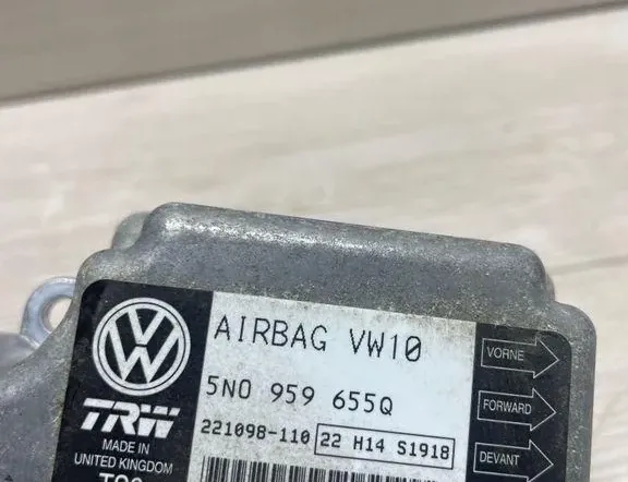 VOLKSWAGEN Passat CC 1 generation (2008-2017) SRS-ohjausyksikkö 22H14S1918,221098110,5N0959655Q 34996349