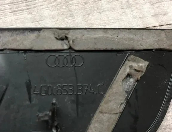 AUDI A6 C7/4G (2010-2020) Oikea etukynnysverhoilu 4G0853374C 34992271