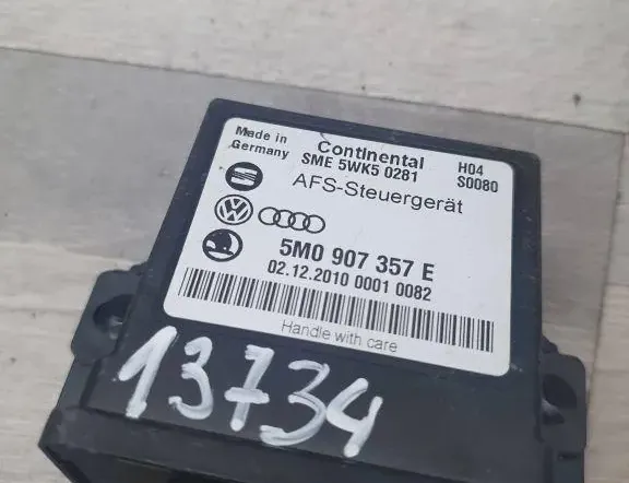 VOLKSWAGEN Touran 1 generation (2003-2015) Ajovalojen ohjausyksikkö 5M0907357E,5WK50281 34995839