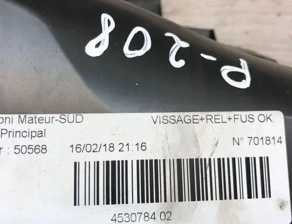 PEUGEOT 208 Peugeot 208 (2012-2015) Sulakekaappi 453078402 34996504