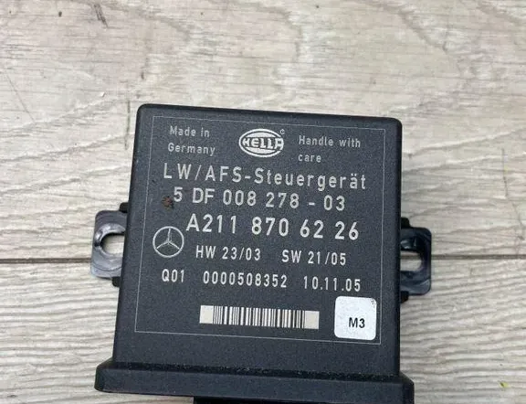 MERCEDES-BENZ M-Class W164 (2005-2011) Ajovalojen ohjausyksikkö 5DF00827803 34996355
