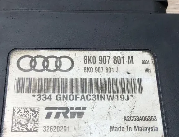 AUDI Q5 8R (2008-2017) Käsijarrun ohjausyksikkö 8K0907801M,8K0907801J,32620291A,A2C53406353 34996533