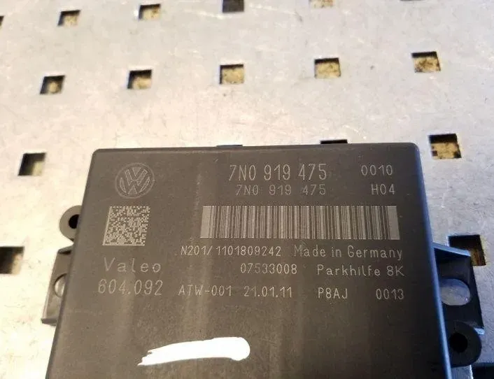 VOLKSWAGEN Sharan 2 generation (2010-2024) PDC-pysäköintietäisyyden ohjausyksikkö 7N0919475 26176090