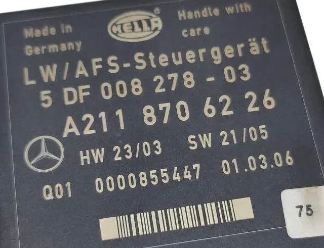 MERCEDES-BENZ M-Class W164 (2005-2011) Ajovalojen ohjausyksikkö A2118706226 34288931