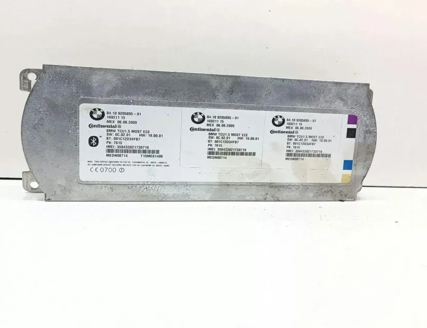 BMW 3 Series E90/E91/E92/E93 (2004-2013) Bluetooth-ohjausyksikkö 9205895 33644069