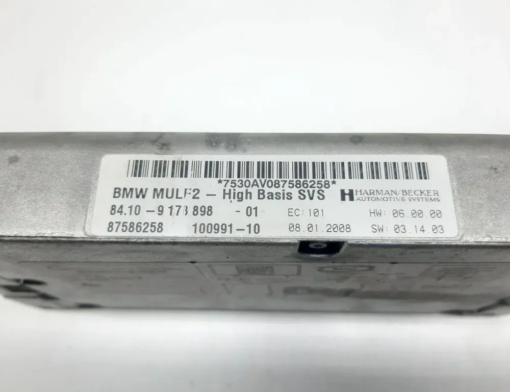 BMW 5 Series E60/E61 (2003-2010) Bluetooth-ohjausyksikkö 9178898 33669257