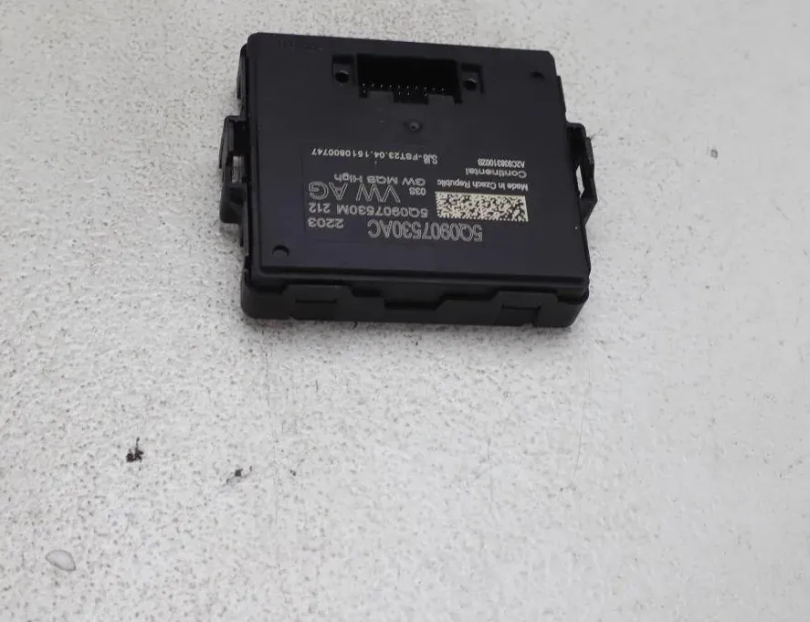 AUDI A3 8V (2012-2020) Yhdyskäytävän ohjausyksikkö 5Q0907530AC 33277672