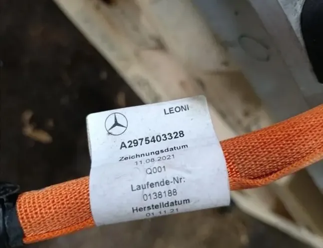 MERCEDES-BENZ EQS 1 generation (2021-2023) Akku A2975403328,A7893402208 34906896