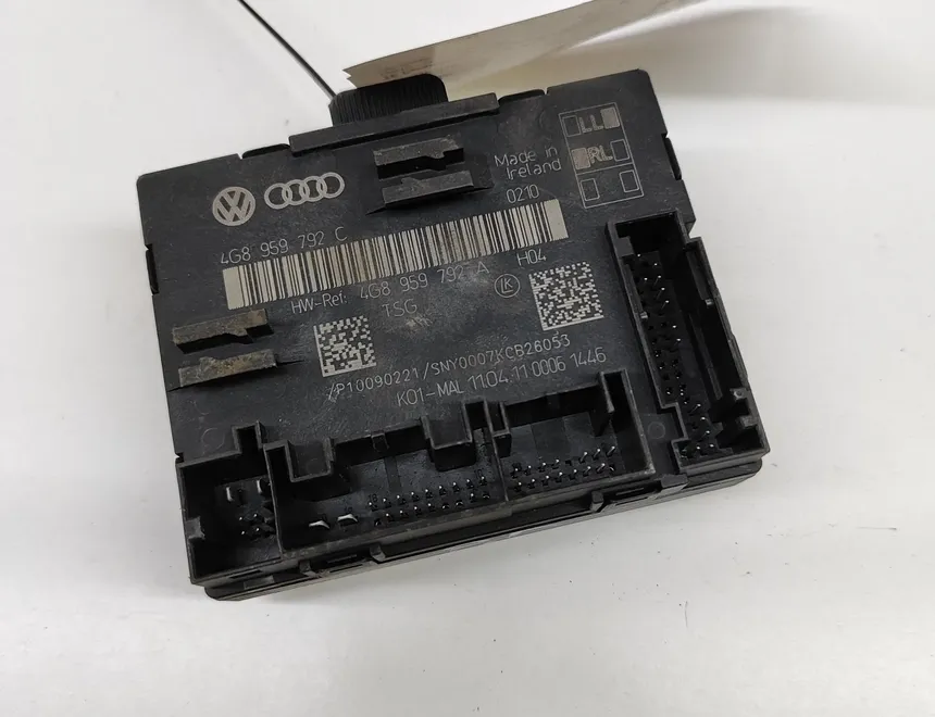 AUDI A6 C7/4G (2010-2020) Oikean etuoven ohjausyksikkö 4G8959792A,P10090221,4G8959792C 22761885