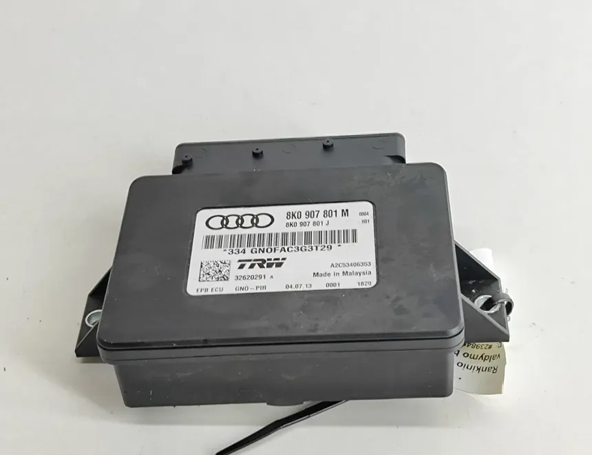 AUDI A5 8T (2007-2016) Käsijarrun ohjausyksikkö 8K0907801J,A2C53406353,8K0907801M 23984906