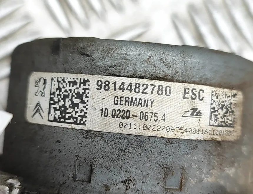 CITROËN C4 Cactus 1 generation (2014-2024) ABS pumppu 9814482780 32856973