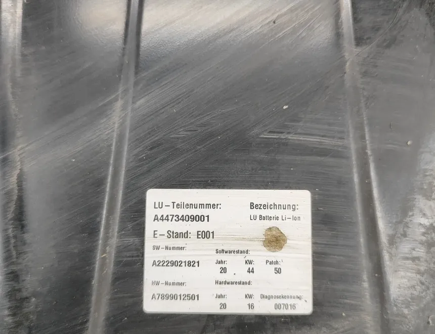 MERCEDES-BENZ Vito W447 (2014-2023) Akku A4473409001,A2229021821,A7899012501 32972321