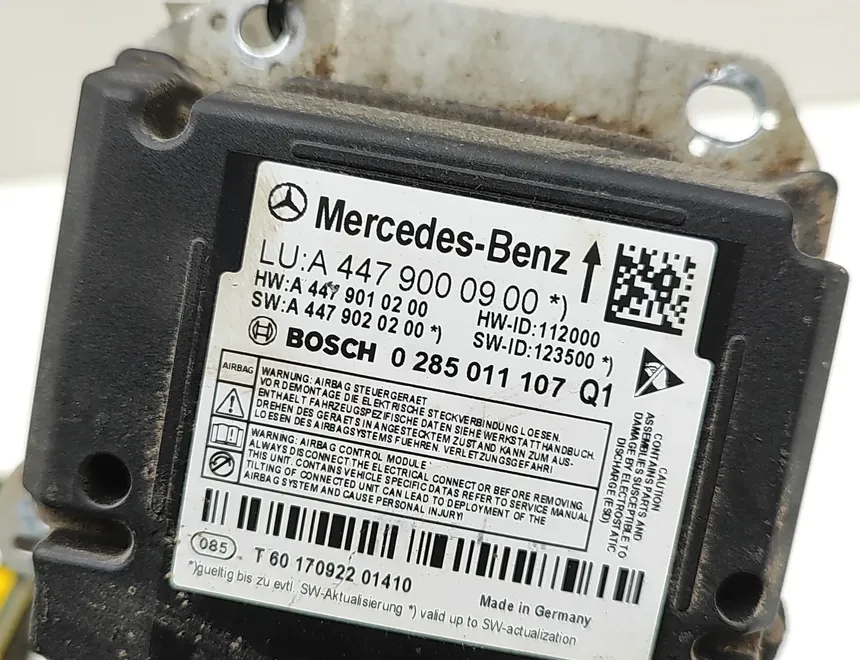 MERCEDES-BENZ Vito W447 (2014-2023) SRS-ohjausyksikkö A4479000900,A4479010200,A4479020200,0285011107 33379448