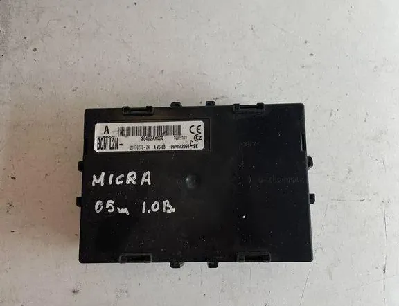 NISSAN Micra K12 (2002-2010) Moottorin ohjausyksikkö ECU 284B2AX620 34698736