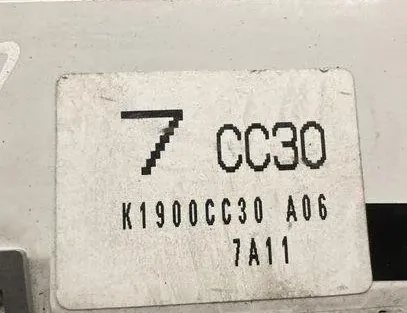 MAZDA 5 1 generation (2005-2010) Muut ohjausyksiköt 7A11,CC30,K1900CC30 21513972