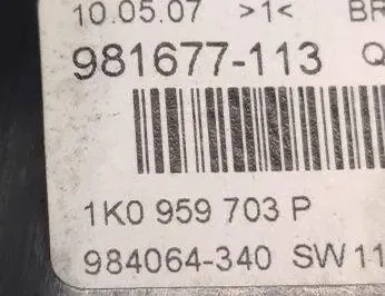 VOLKSWAGEN Passat B7 (2010-2015) Vasemman etuoven ikkunansäädin 981677113,1K0959703P 30542631