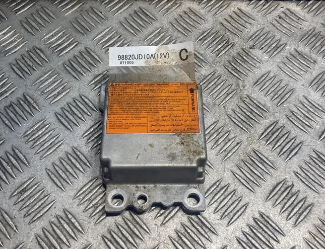 NISSAN Qashqai 1 generation (2007-2014) SRS-ohjausyksikkö 98820jd10a 34993142