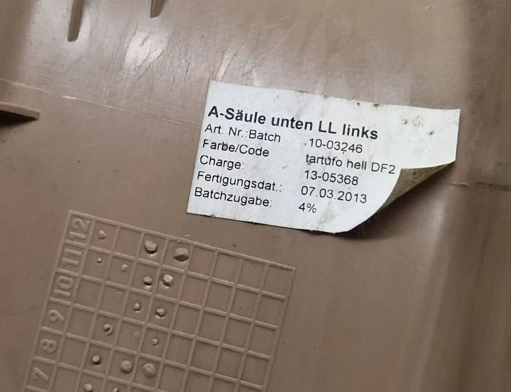 PORSCHE Cayenne 958 (2010-2018) Vasen etuovipaneeli 7P5863483 34848358