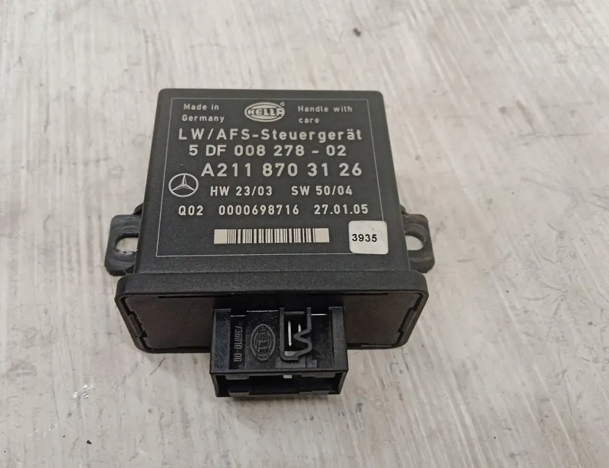 MERCEDES-BENZ M-Class W164 (2005-2011) Ajovalojen ohjausyksikkö A2118703126 27659692