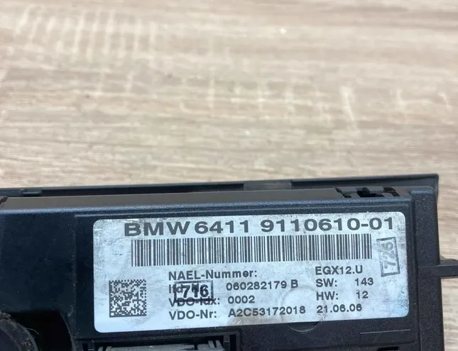 BMW 3 Series E21 (1975-1983) Ilmastointiyksikkö 9110610 34364516