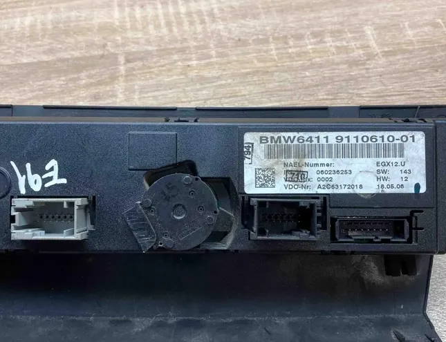 BMW 3 Series E21 (1975-1983) Ilmastointiyksikkö 9110610,Withplastictrim 34364515