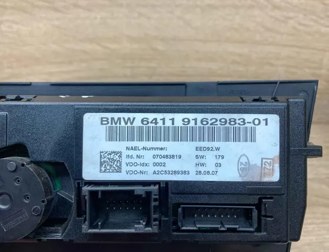 BMW 3 Series E21 (1975-1983) Ilmastointiyksikkö 9162983,A2C53289383 34394790