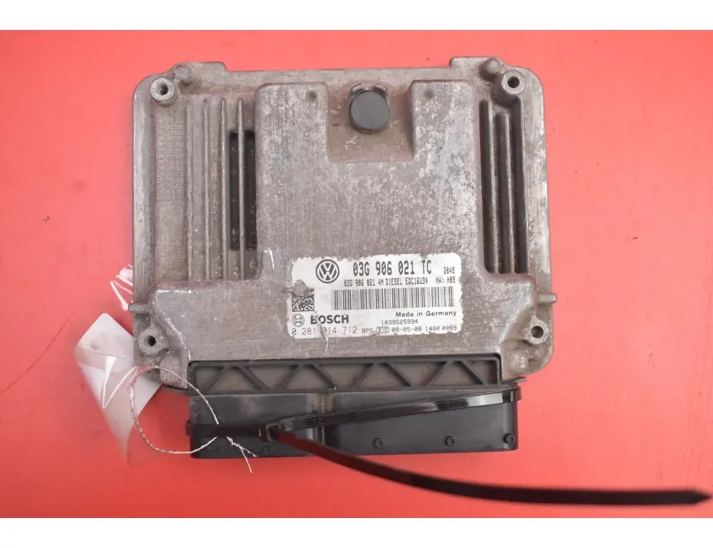 SKODA Octavia 2 generation (2004-2013) Moottorin ohjausyksikkö ECU 03G906021TC 34856873