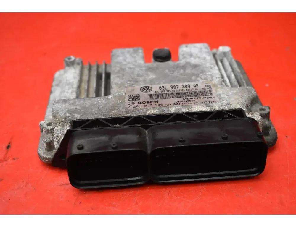 VOLKSWAGEN Passat B7 (2010-2015) Moottorin ohjausyksikkö ECU 03L907309AE 34951155