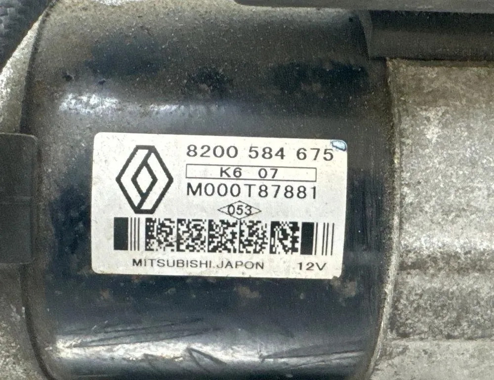 NISSAN Qashqai 1 generation (2007-2014) Käynnistysmoottori 8200584675,M000T87881 31394525