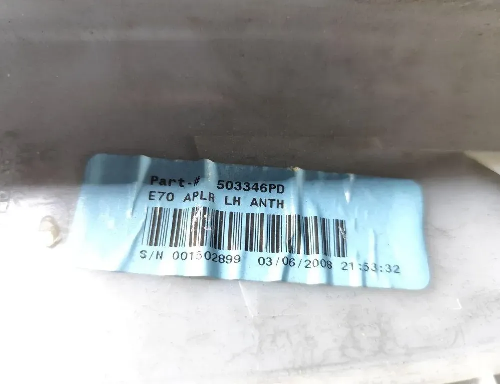 BMW X5 E70 (2006-2013) Musta kattopäällystesarja 7129749,7129750 33231739