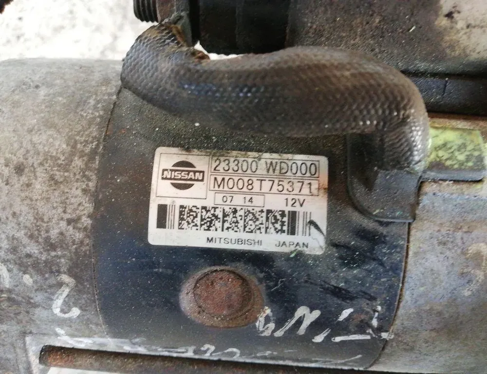NISSAN Almera N16 (2000-2006) Käynnistysmoottori M008T75371 35013770