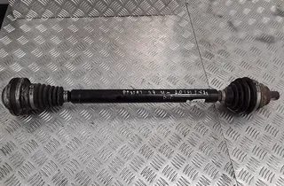 VOLKSWAGEN Passat B6 (2005-2010) Edessä vasen vetoakseli 1k0407272rb 34984112