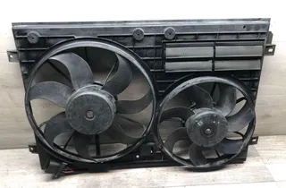 VOLKSWAGEN Touran 1 generation (2003-2015) Moottorin jäähdytystuulettimen jäähdytin 1K0121207AA 34992282